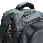 Mochila Portanotebook Impermeable 19 23602 Gris Acolchada